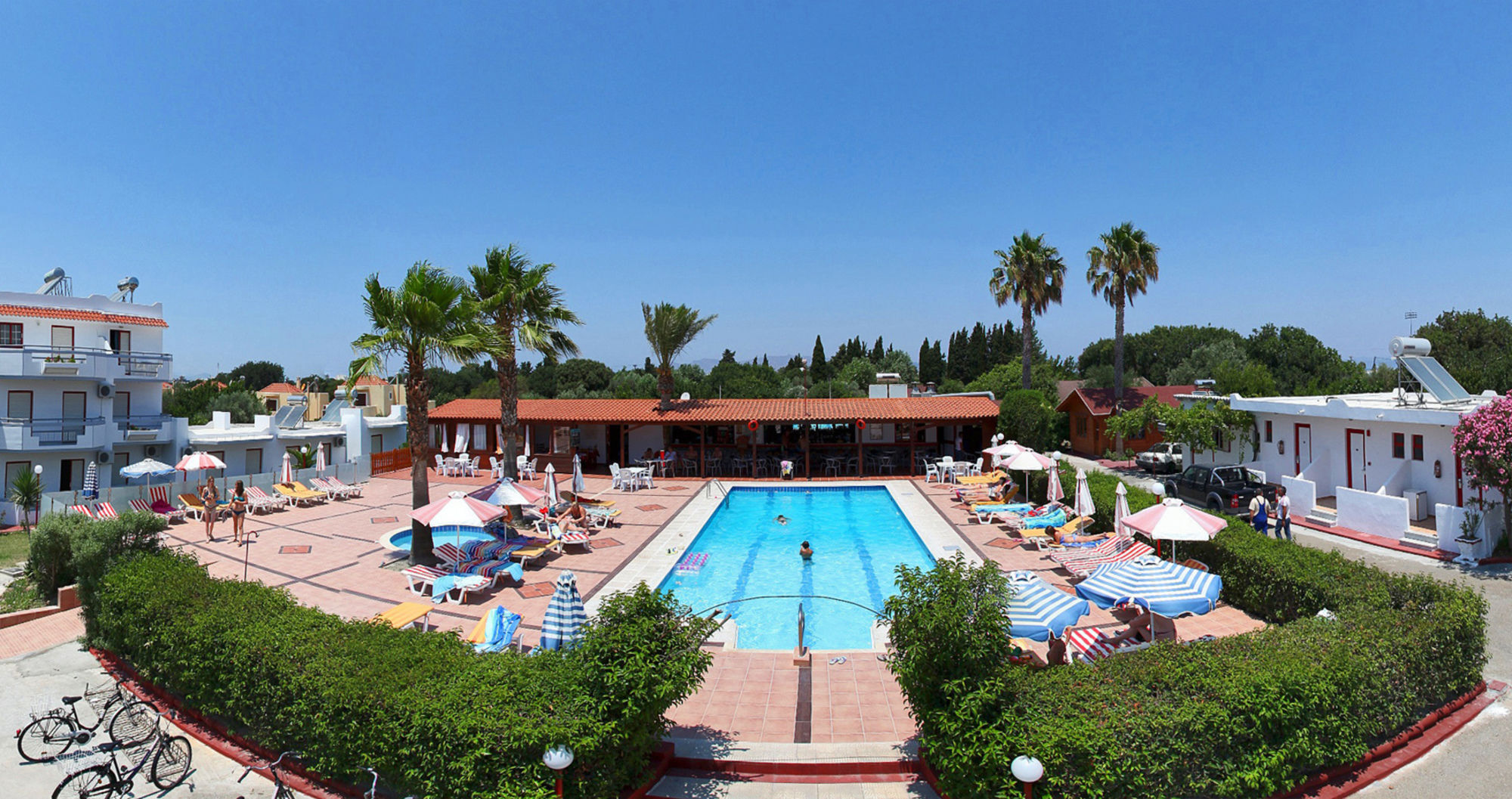 Sandys Studios Apartments And Log Villas Psalidi  Luaran gambar